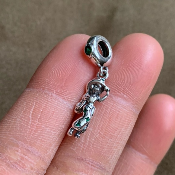 NWOT Disney Aladdin Princess Jasmine Dangle Charm Sterling Silver 925 - Picture 10 of 12